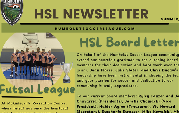 HSL Annual Newsletter!